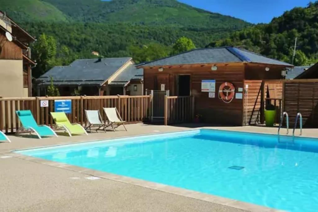 Grand Studio A La Montagne Ax-les-Thermes Exterior foto